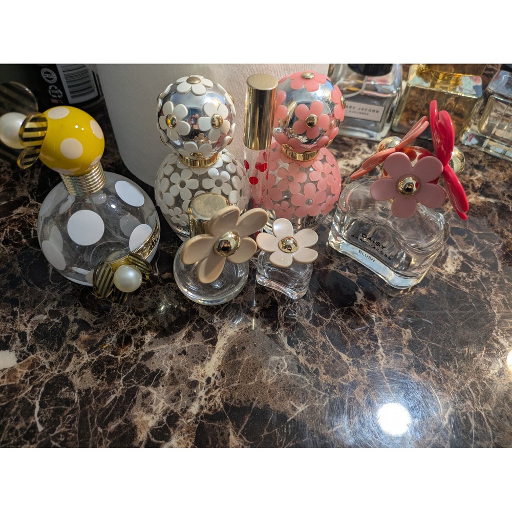 Marc Jacobs Empty Perfume Bottles Lot Daisy Dream Honey Eau So Fresh Collector